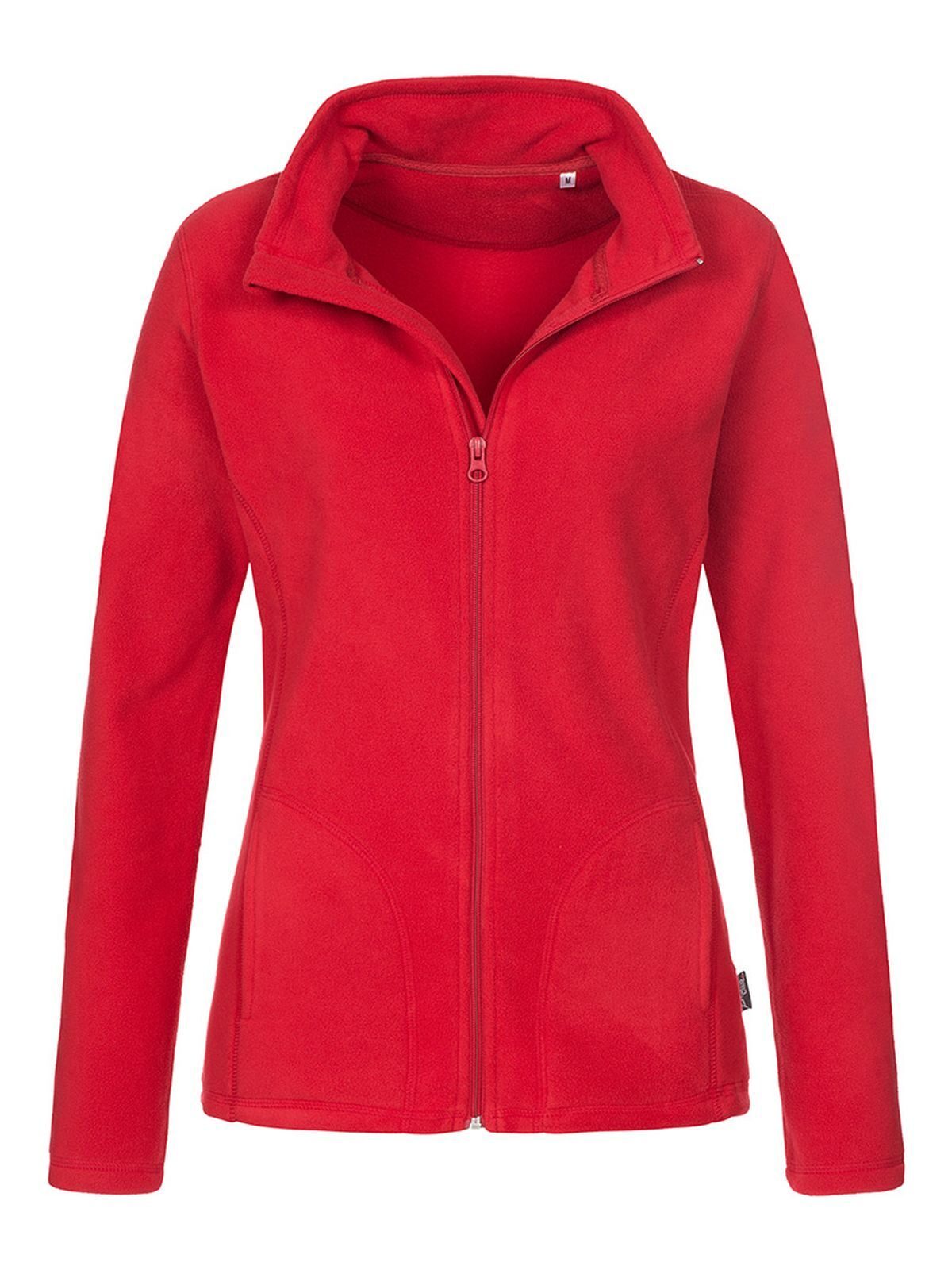 Jaqueta de lã clássica feminina - SRE - Vermelho escarlate