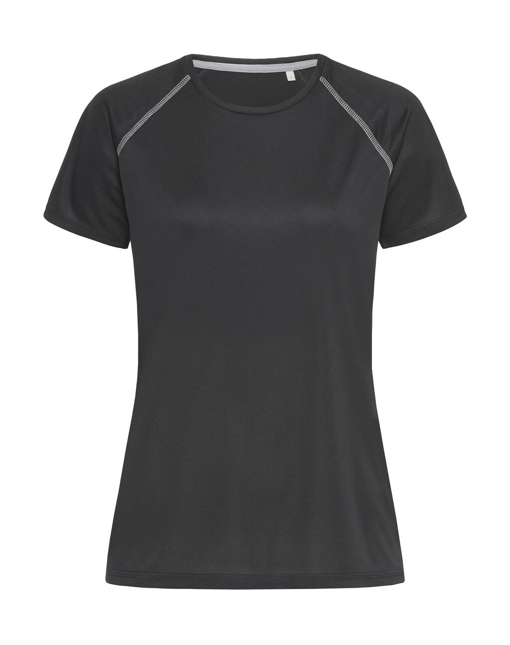 Camiseta Raglan Feminina Mesh Team - BLO - Opala negra