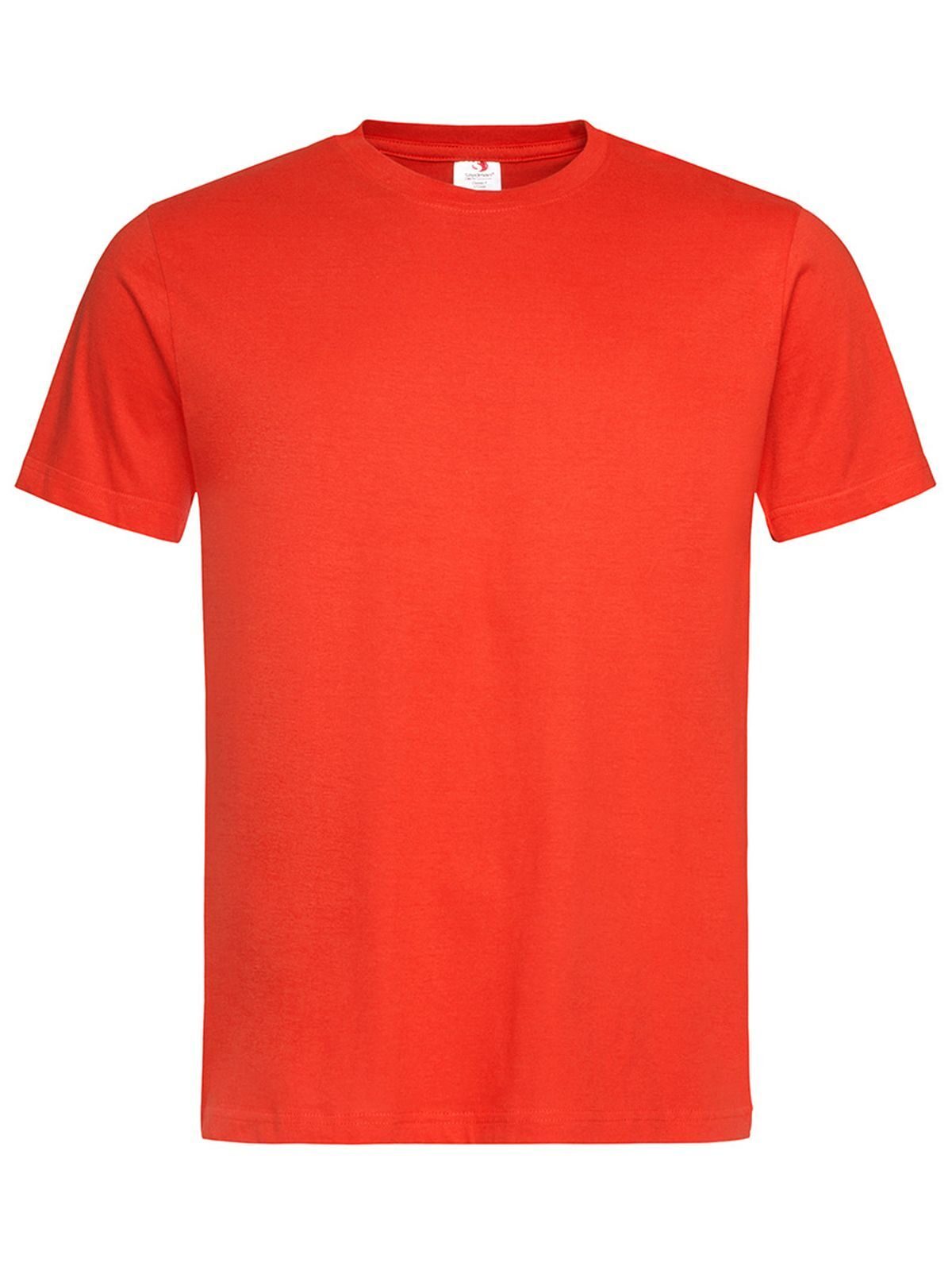 Camiseta clássica unissex - BOR - Laranja brilhante