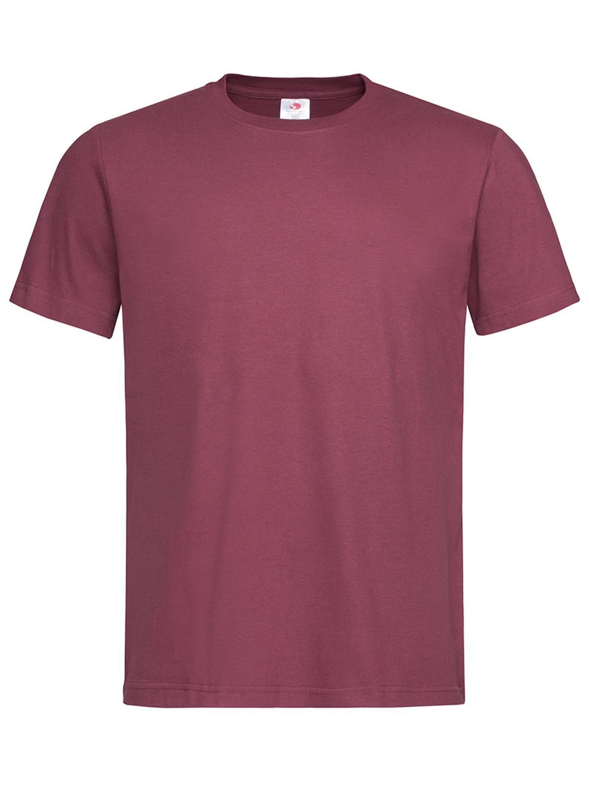 Camiseta clássica unissex - BGR - Vermelho borgonha