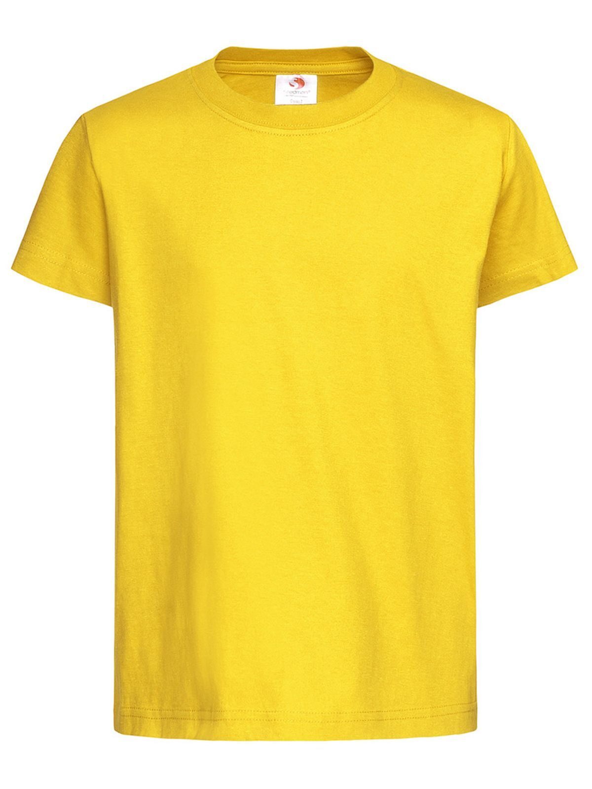 Clássico infantil-T - SUN - Amarelo girassol