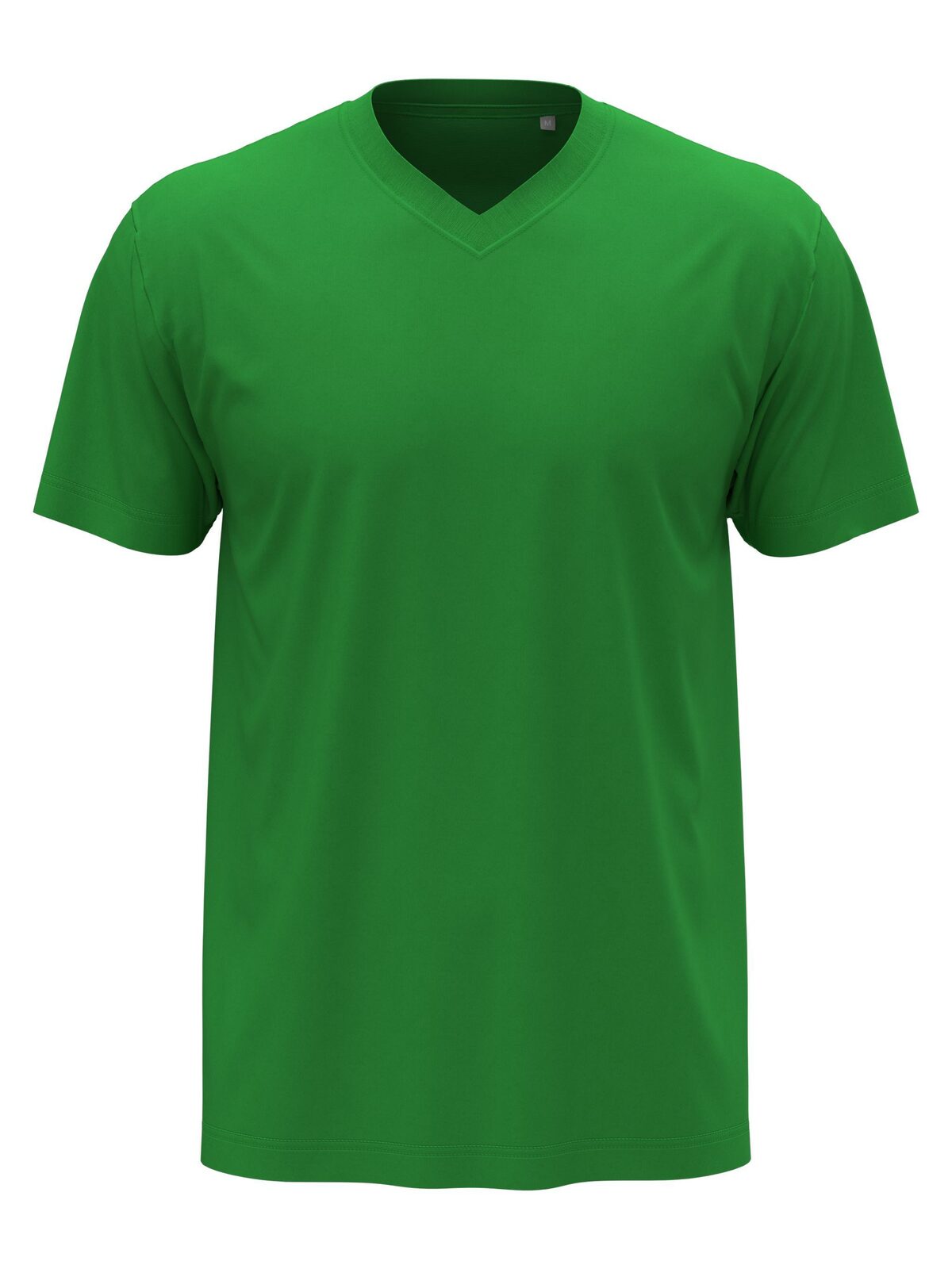 Camiseta clássica com decote em V - KEG - Kelly Green