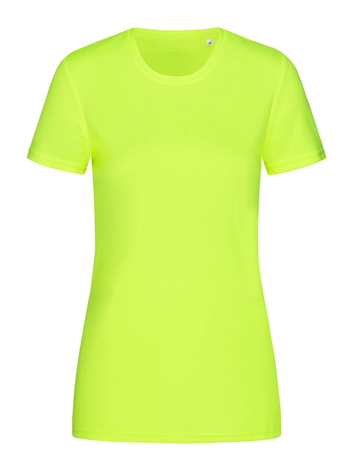 Camiseta Esportiva Feminina - CBY - Amarelo cibernético