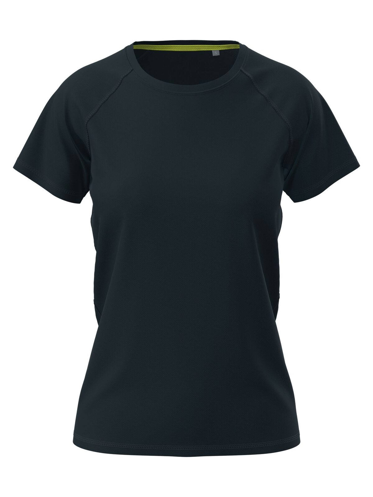 Camiseta Raglan Feminina de Malha - BLM - Azul meia-noite