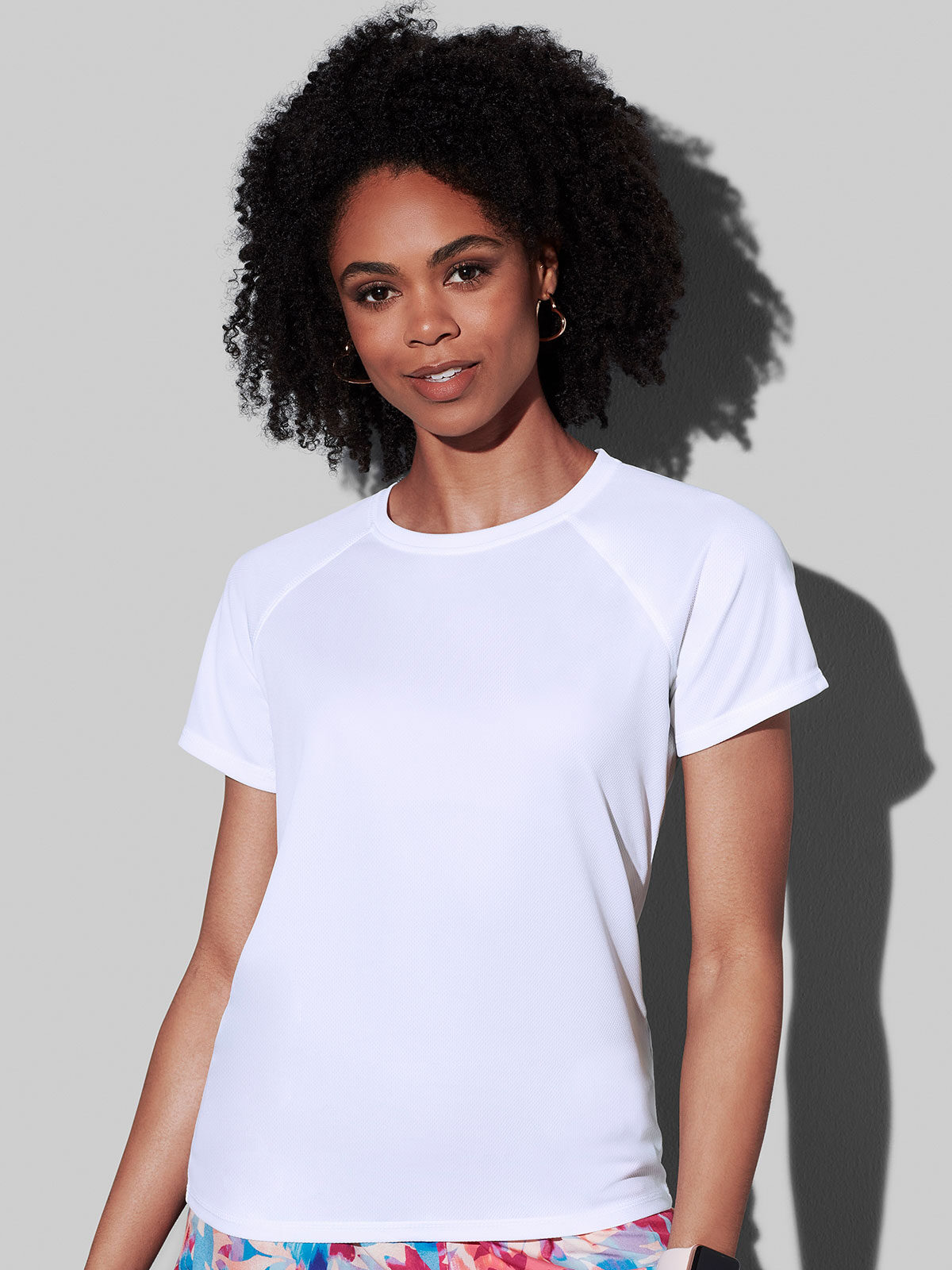 Camiseta Raglan Feminina de Malha