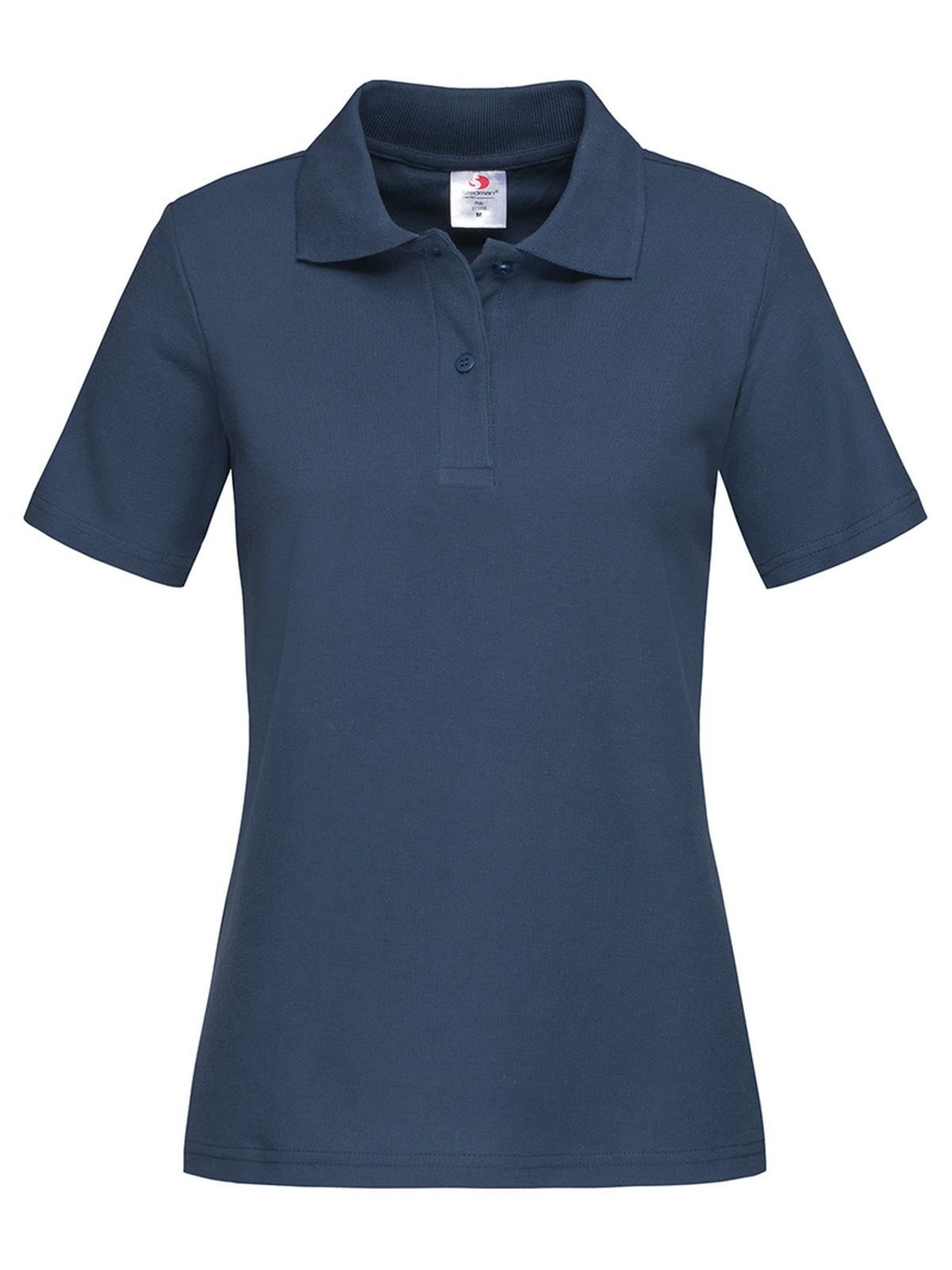 Polo Clássico Feminino - NAV - Azul-marinho