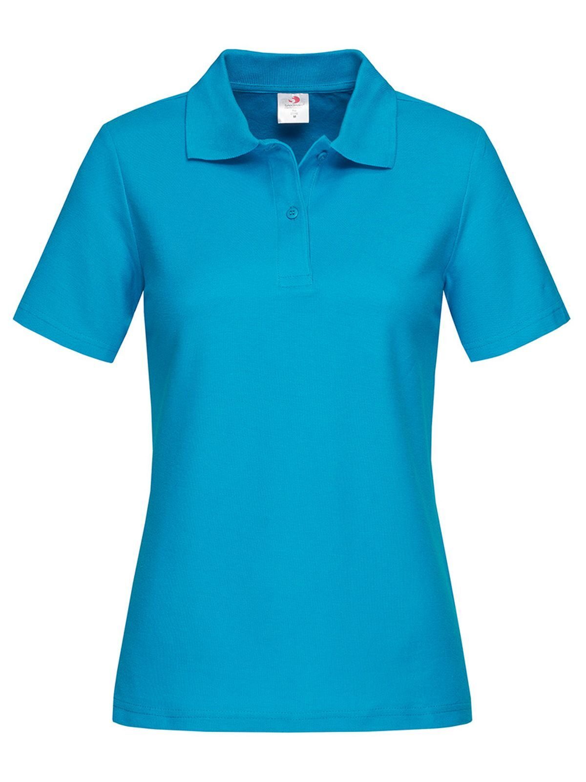 Polo Clássico Feminino - OCB - Azul oceano
