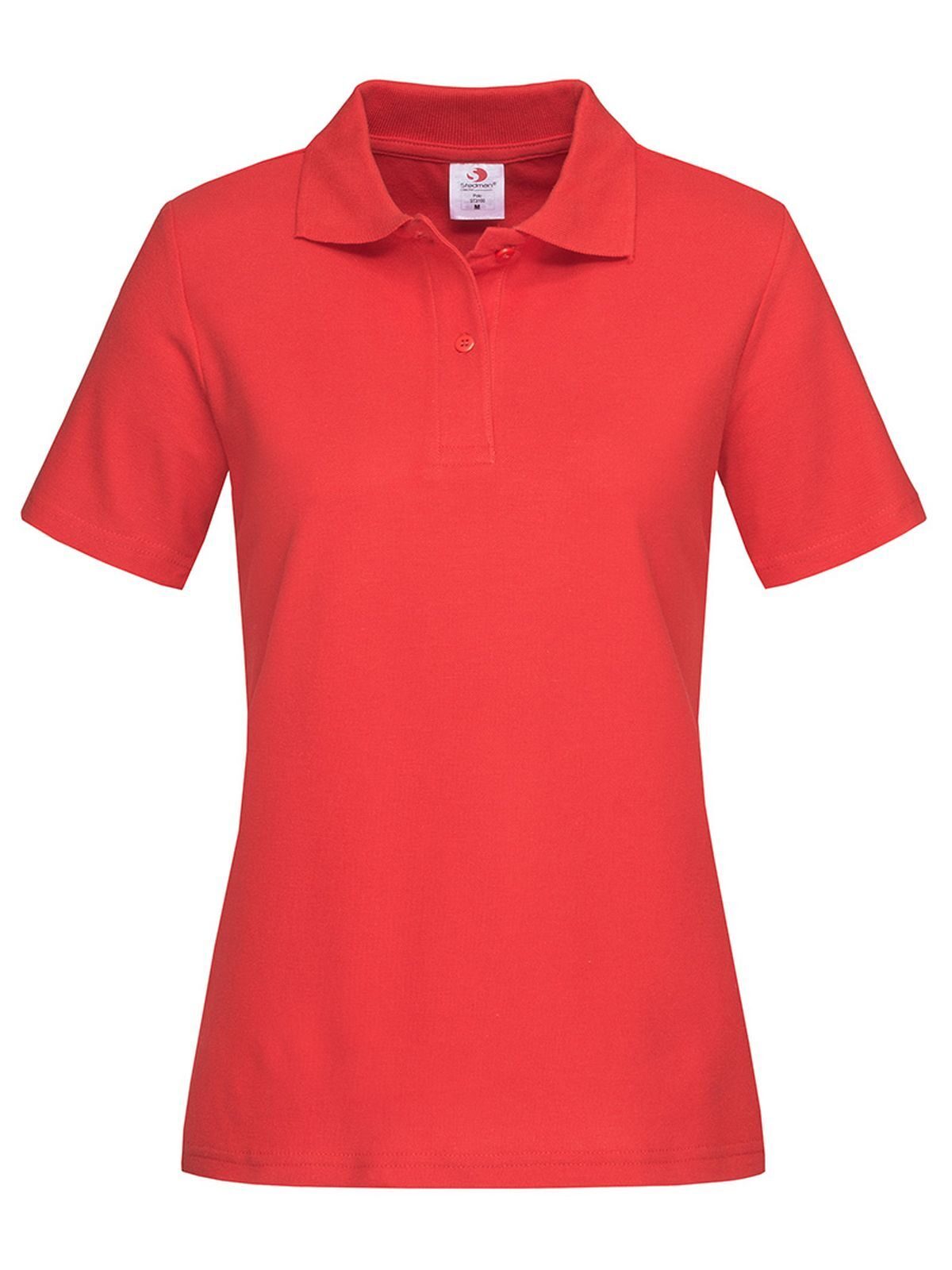 Polo Clássico Feminino - SRE - Vermelho escarlate