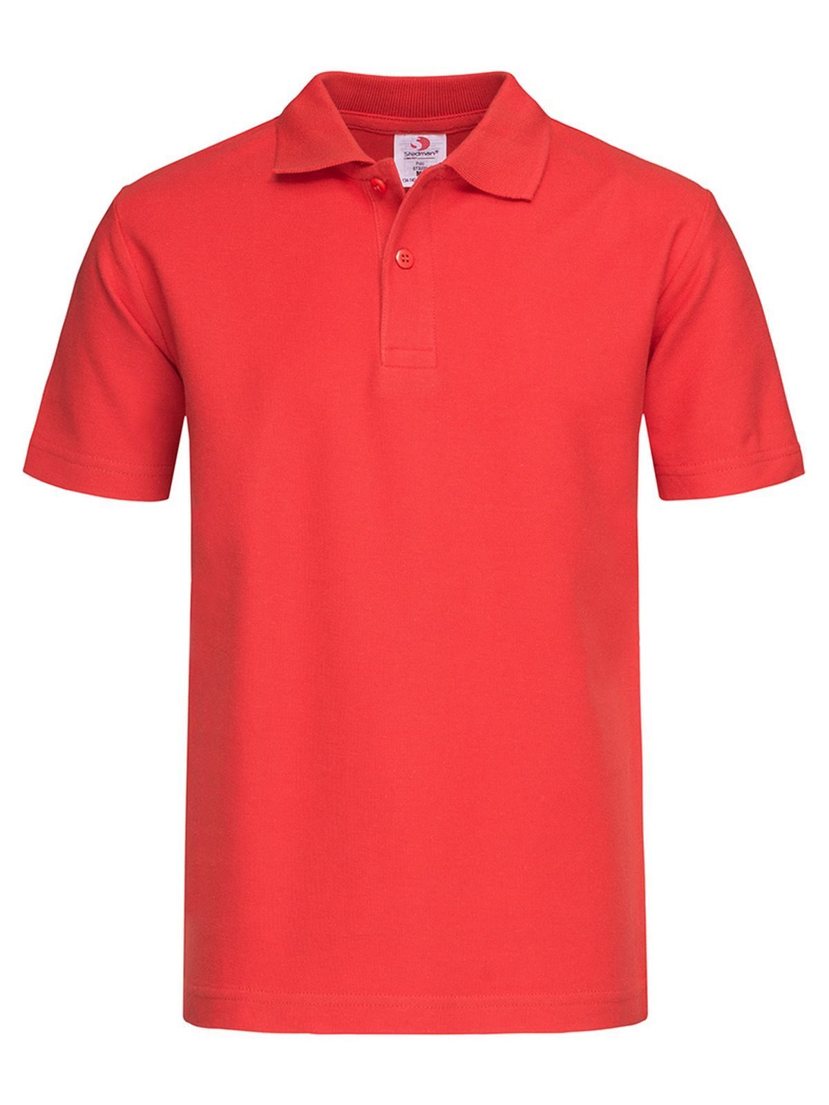 Polo Clássico Infantil - SRE - Vermelho escarlate