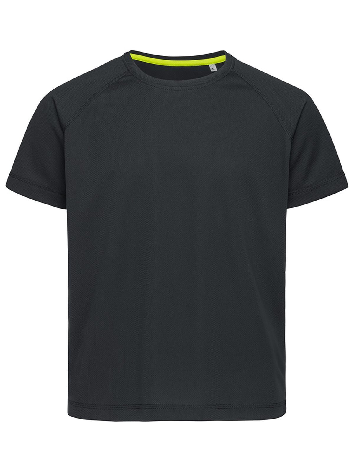Camiseta Raglan Infantil de Malha - BLO - Opala negra
