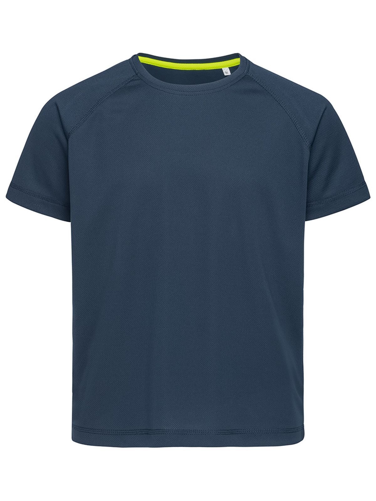 Camiseta Raglan Infantil de Malha - MAB - Azul-marinho
