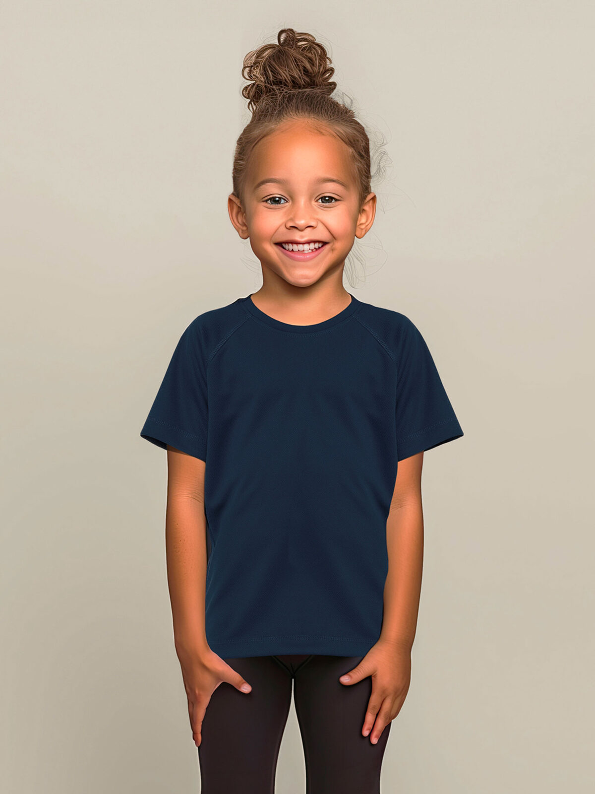 Camiseta Raglan Infantil de Malha