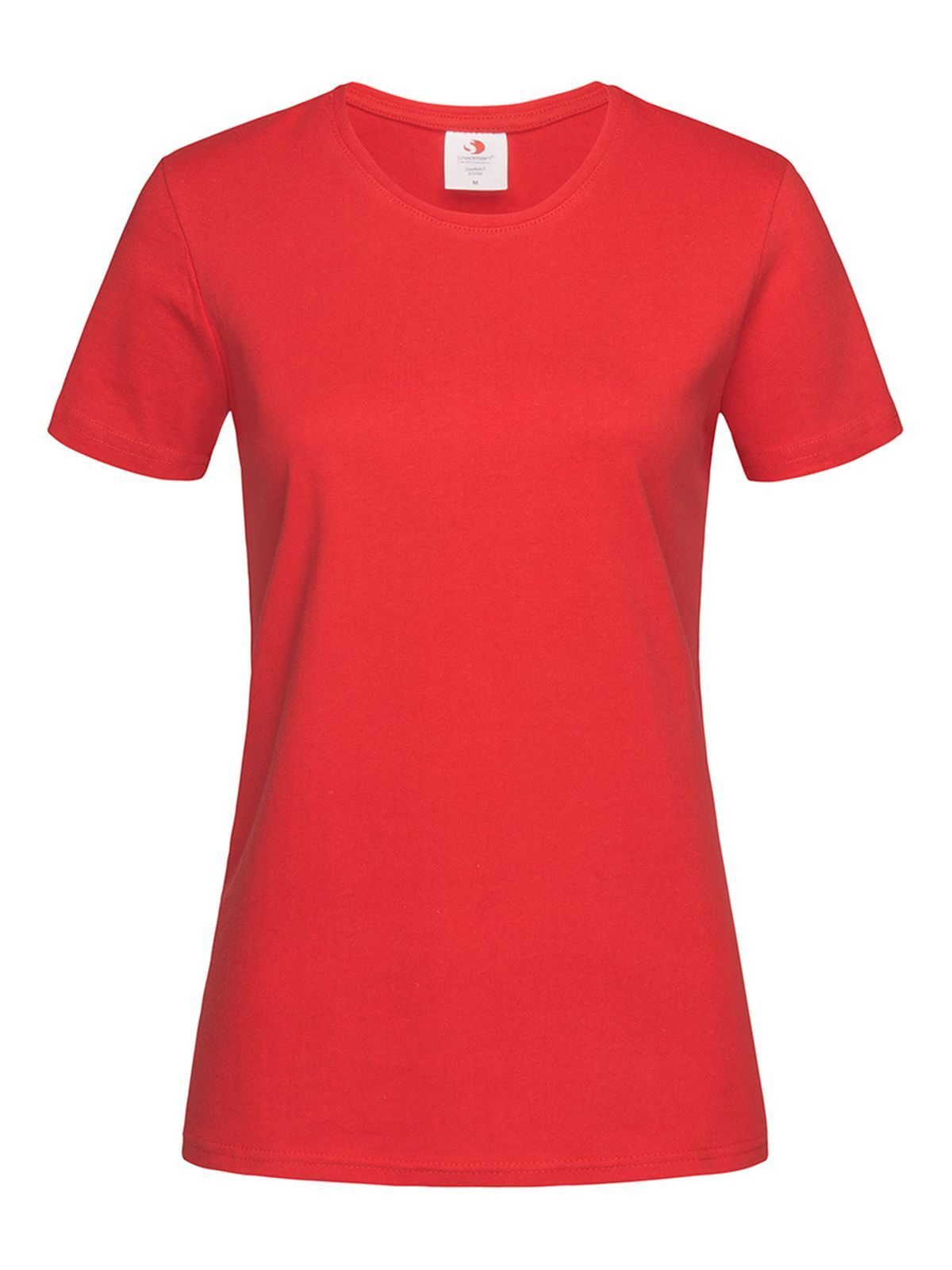Comfort-T Feminino - SRE - Vermelho escarlate