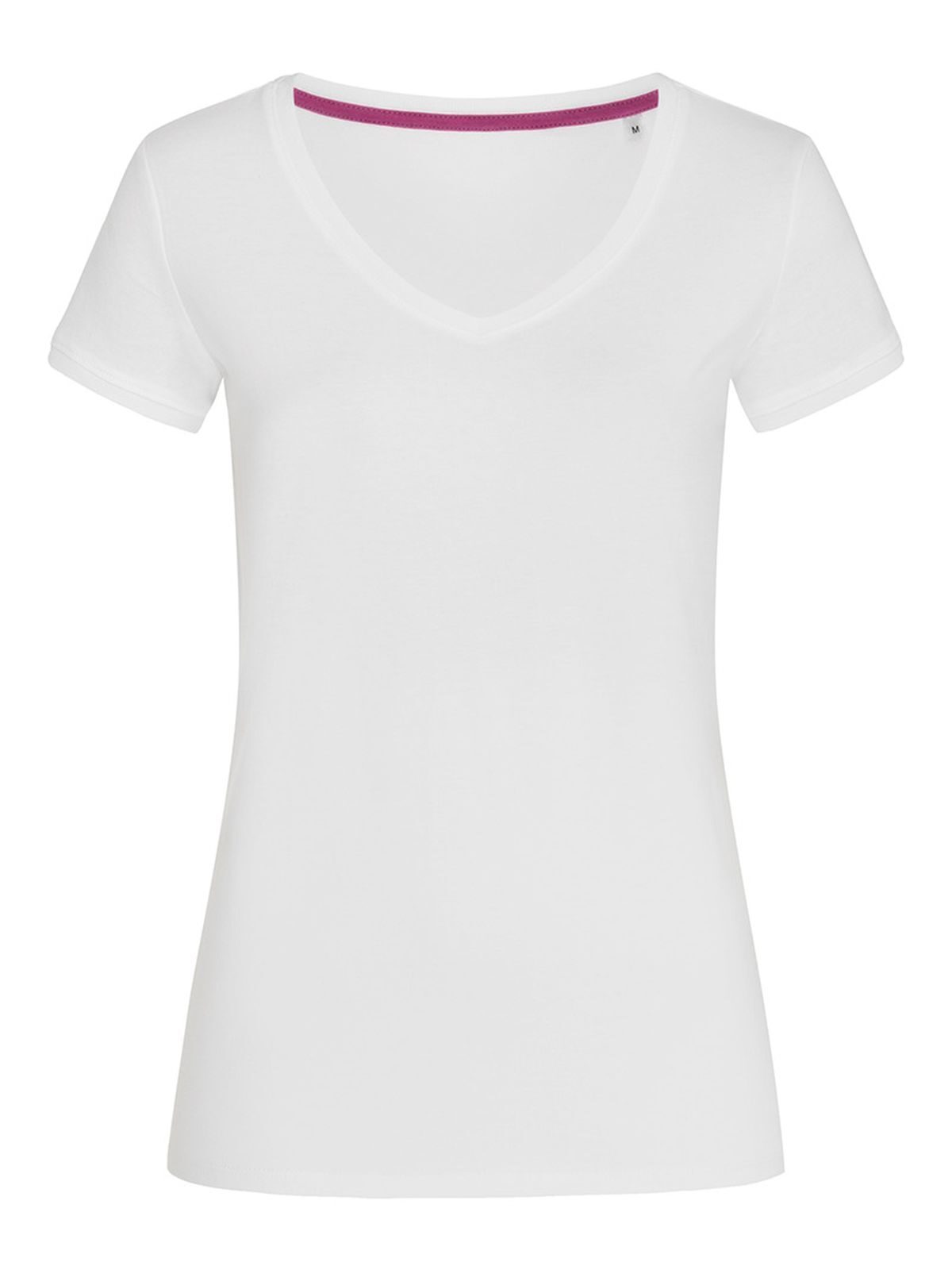 Megan com decote em V feminino - WHI - Branco