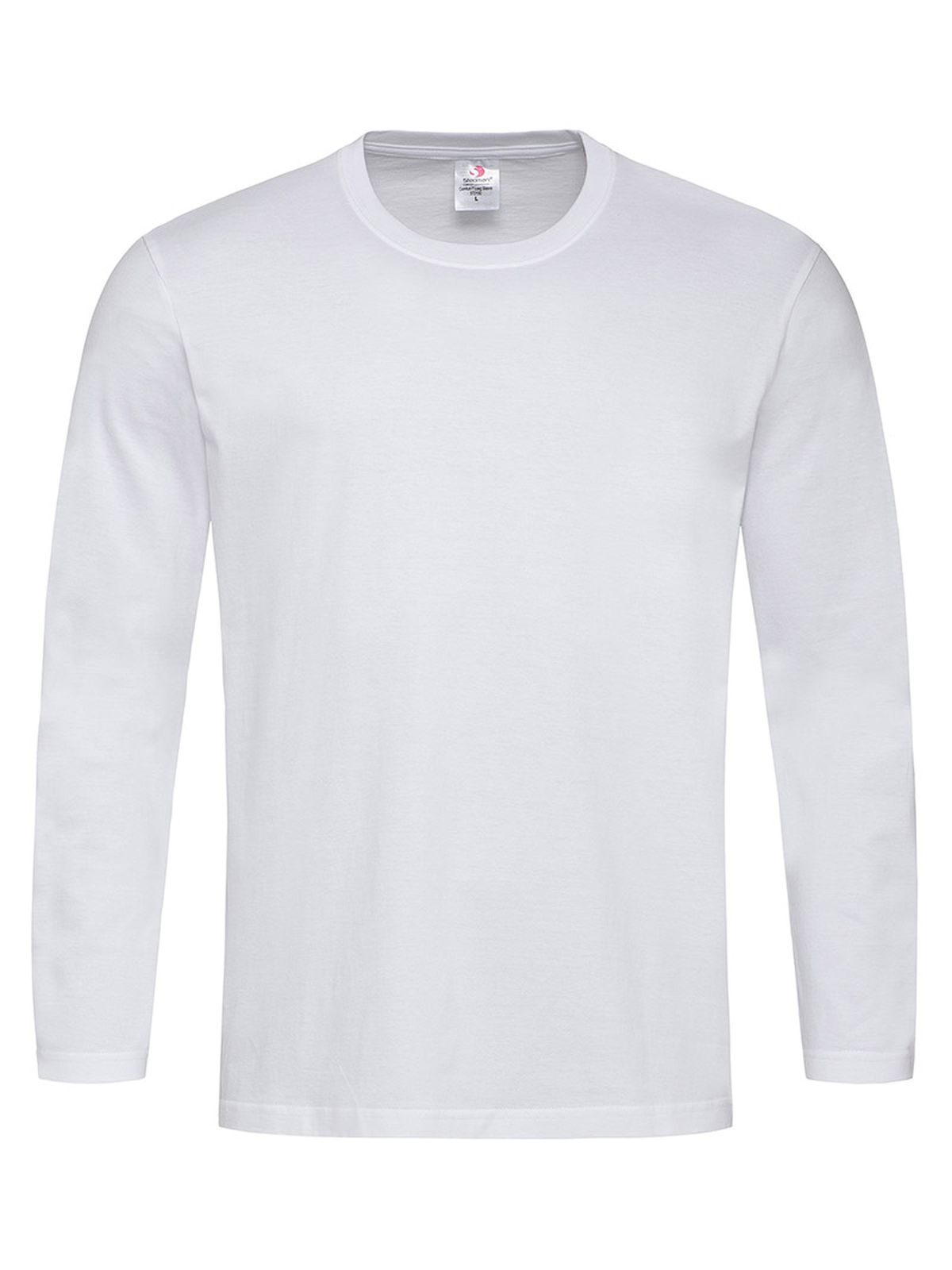 Camiseta Comfort-T de manga comprida - WHI - Branco