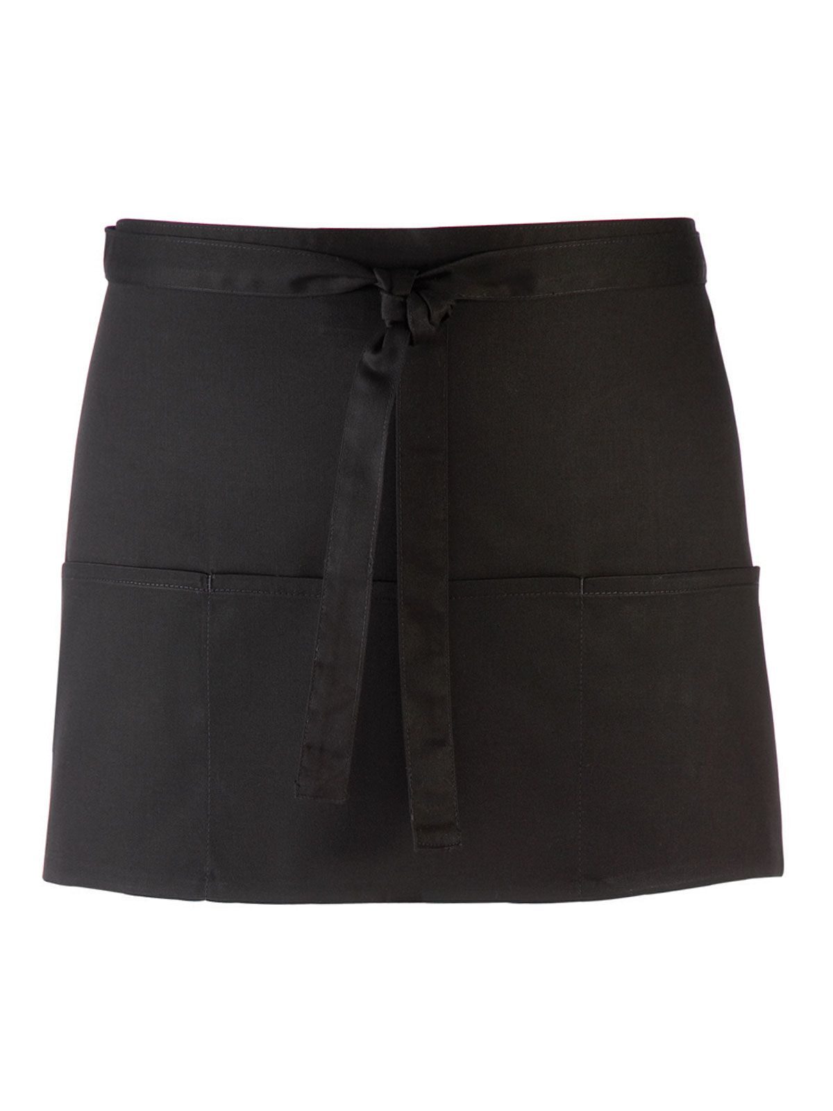 Avental de 3 bolsos da Coleção Colors - BLAC - Preto