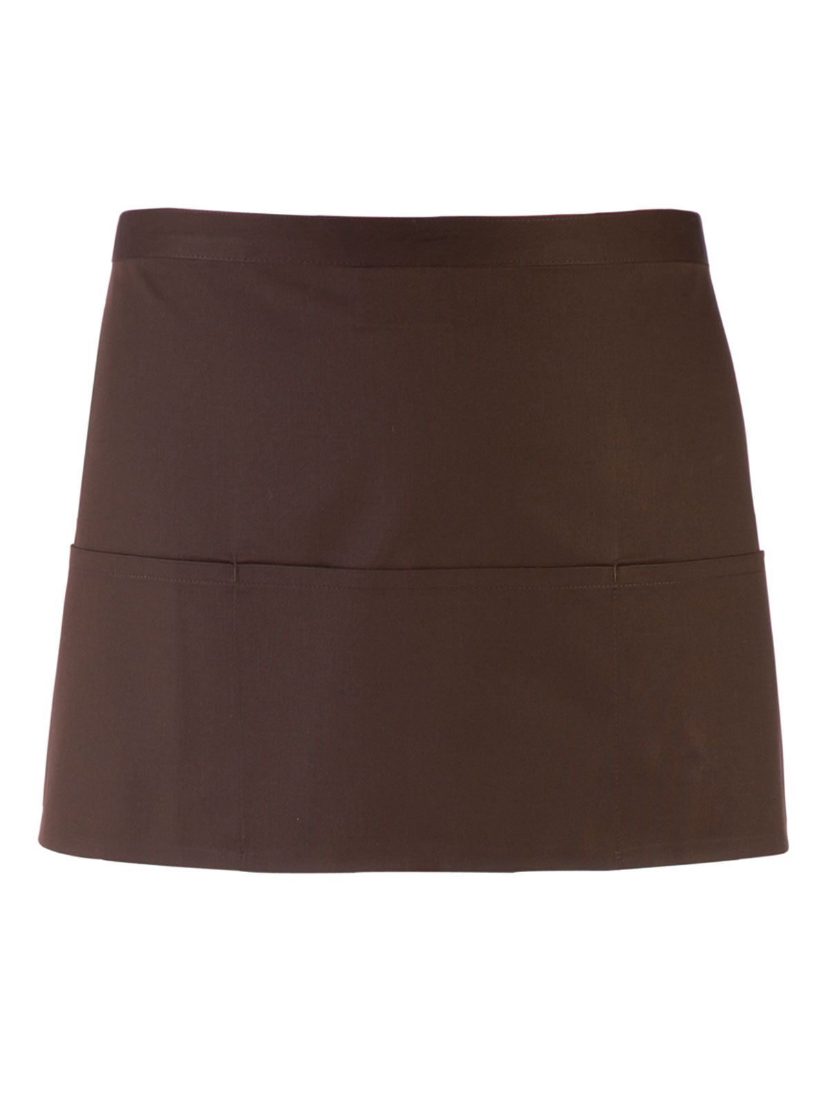 Avental de 3 bolsos da Coleção Colors - BROW - Marrom
