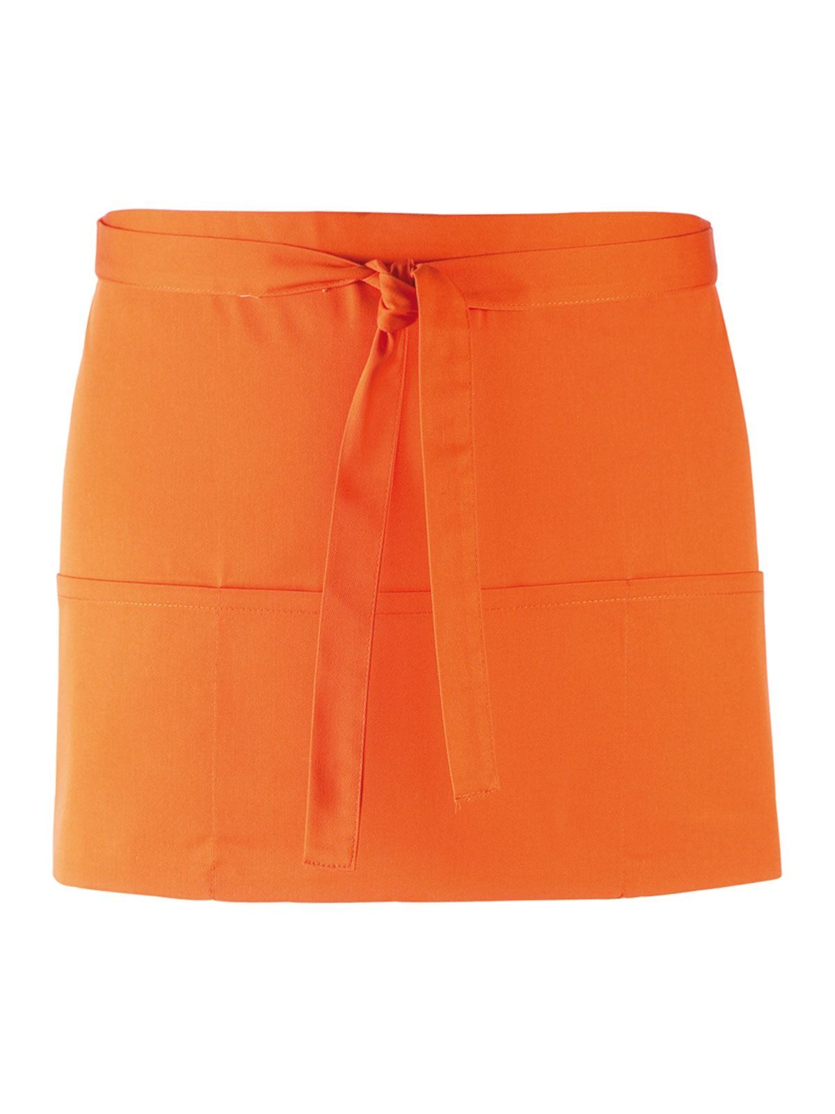 Avental de 3 bolsos da Coleção Colors - ORAN - Laranja