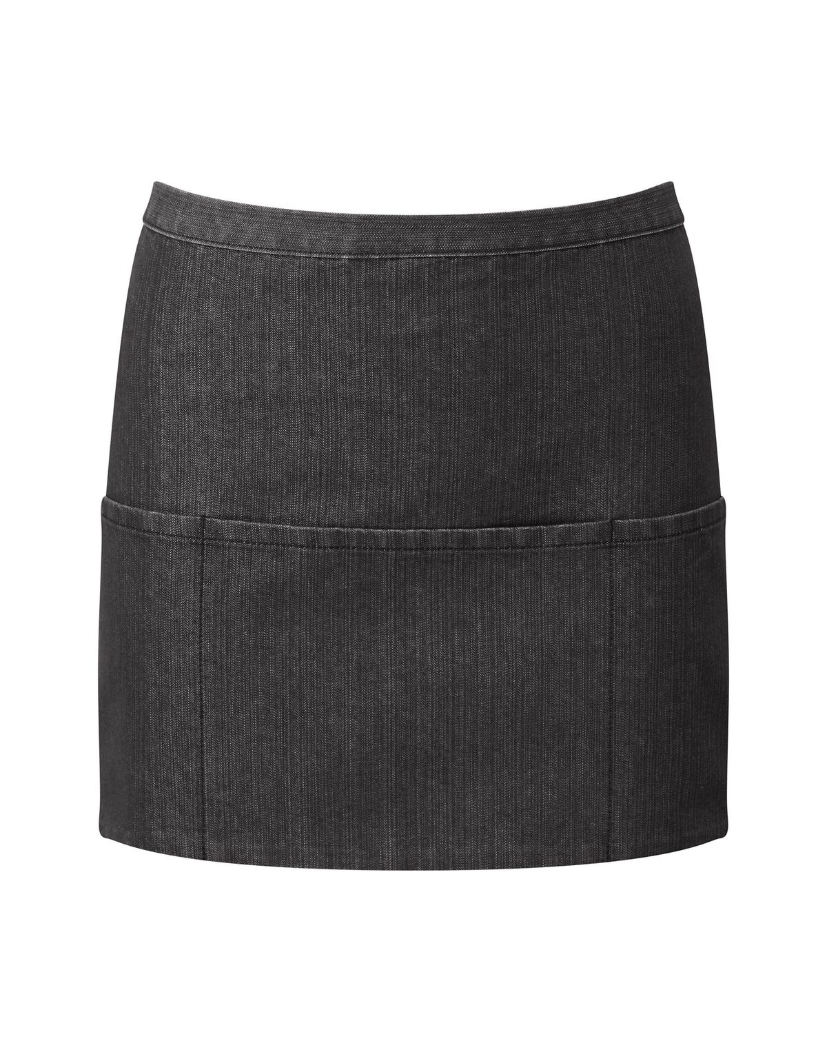 Avental de 3 bolsos da Coleção Colors - BKDE - Jeans preto