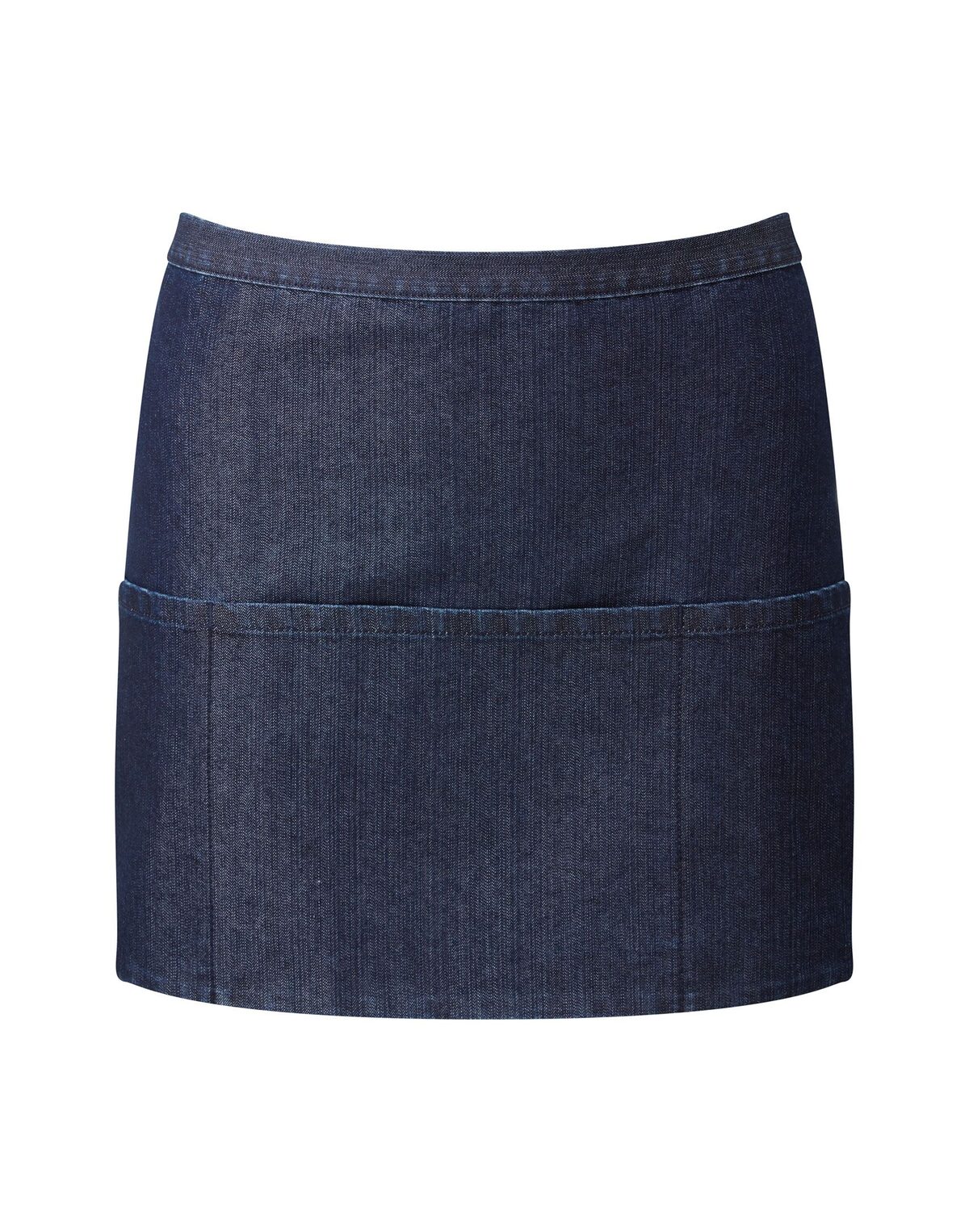 Avental de 3 bolsos da Coleção Colors - IDEN - Jeans índigo
