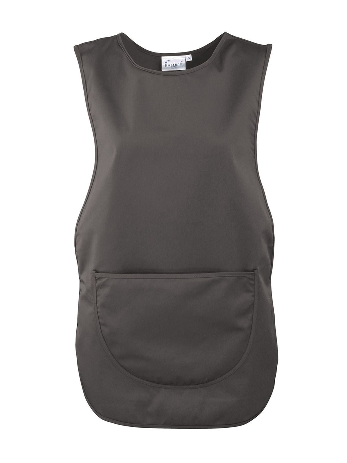 Tabardo de bolso feminino - DGRE - Cinza escuro