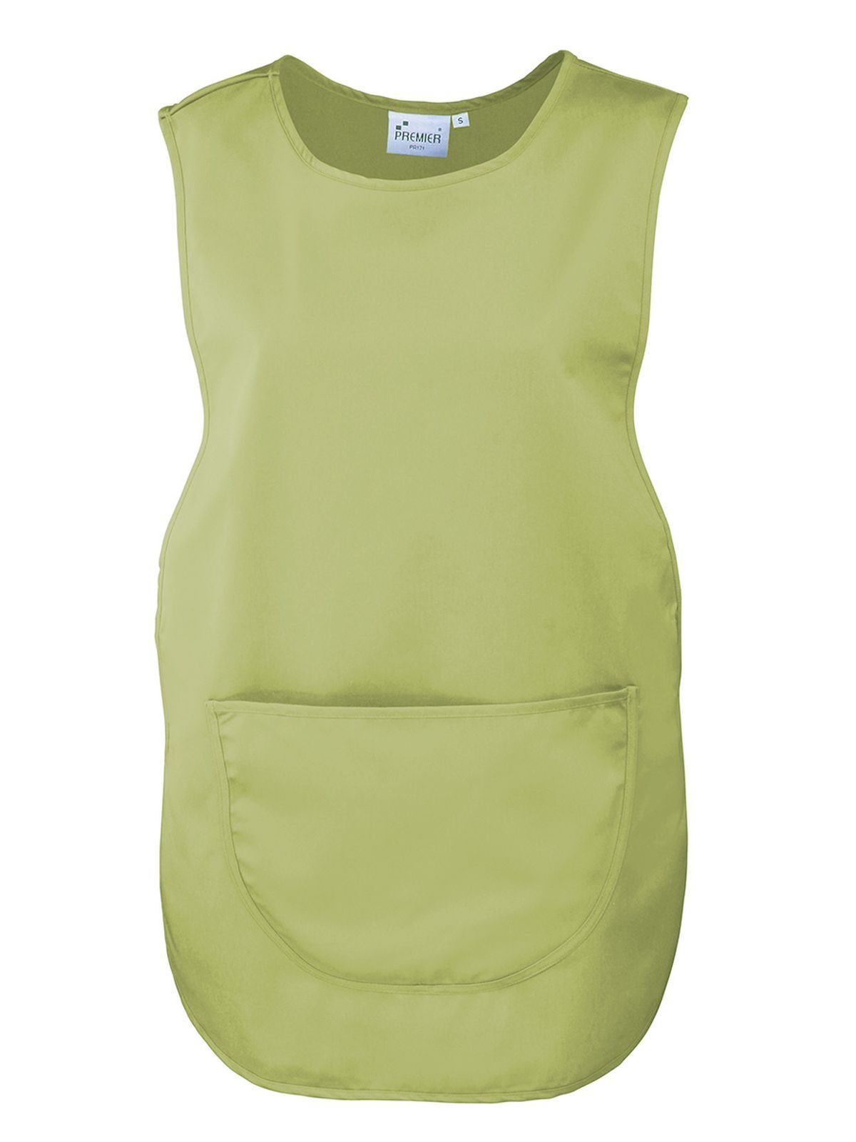 Tabardo de bolso feminino - LIME - Verde limão (aprox. Pantone 382C)