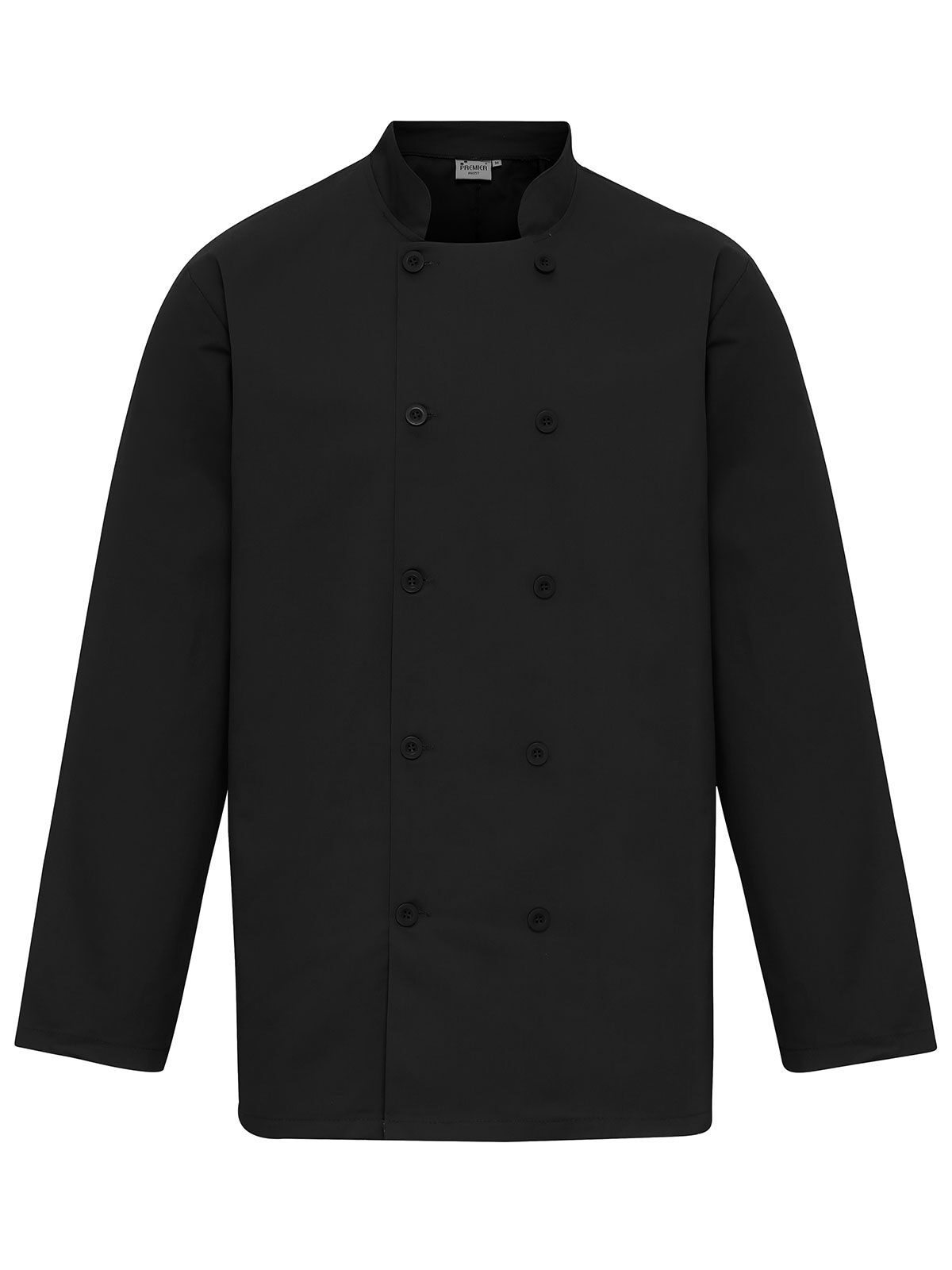 Jaqueta de Chef de Manga Comprida - BLAC - Preto