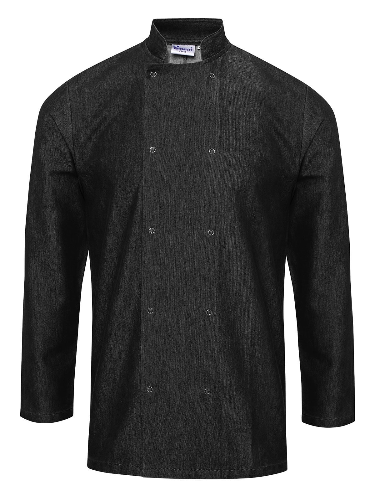 Jaqueta de chef em jeans - BKDE - Jeans preto