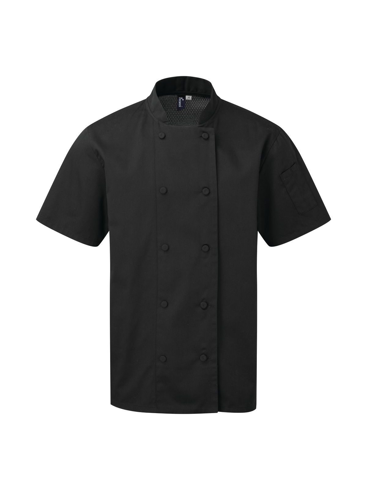 Jaqueta de manga curta Chef's Coolchecker® - BLAC - Preto