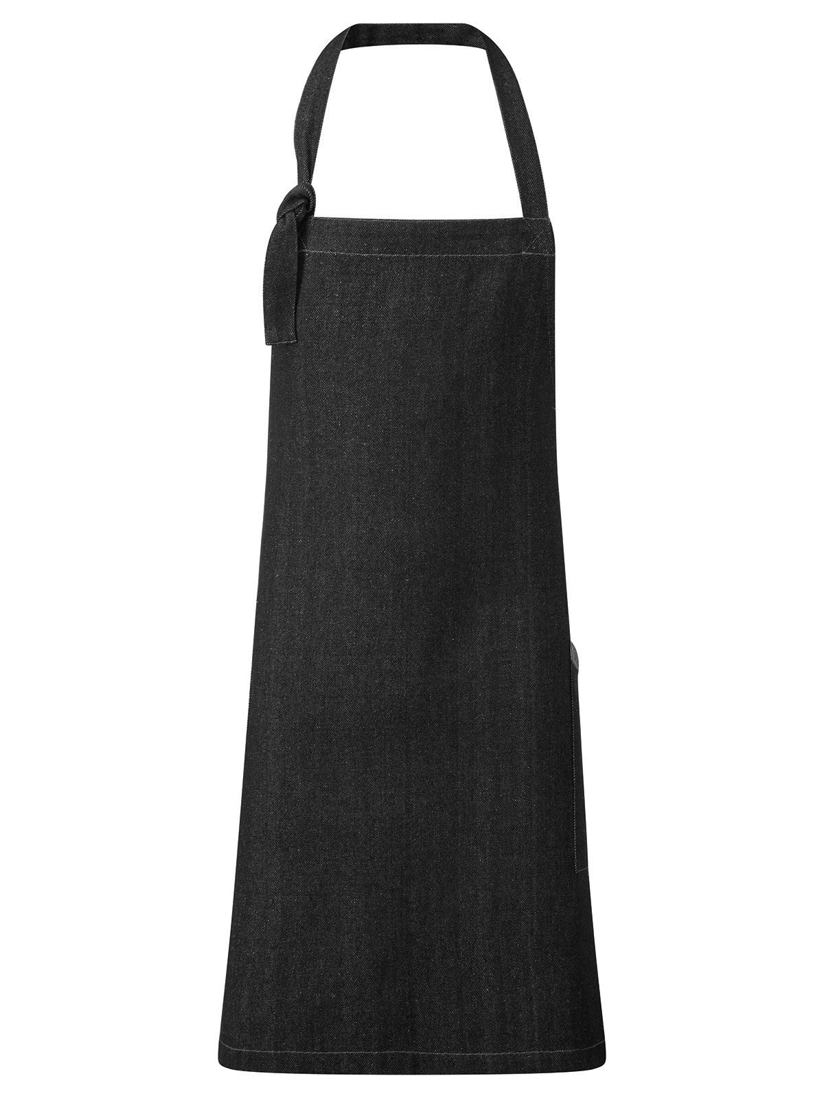 Avental de babador sustentável 'Regenerate' - Jeans preto (aprox. Pantone 426C)