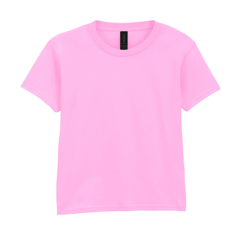 Camiseta infantil Softstyle® - 20 - Rosa Claro
