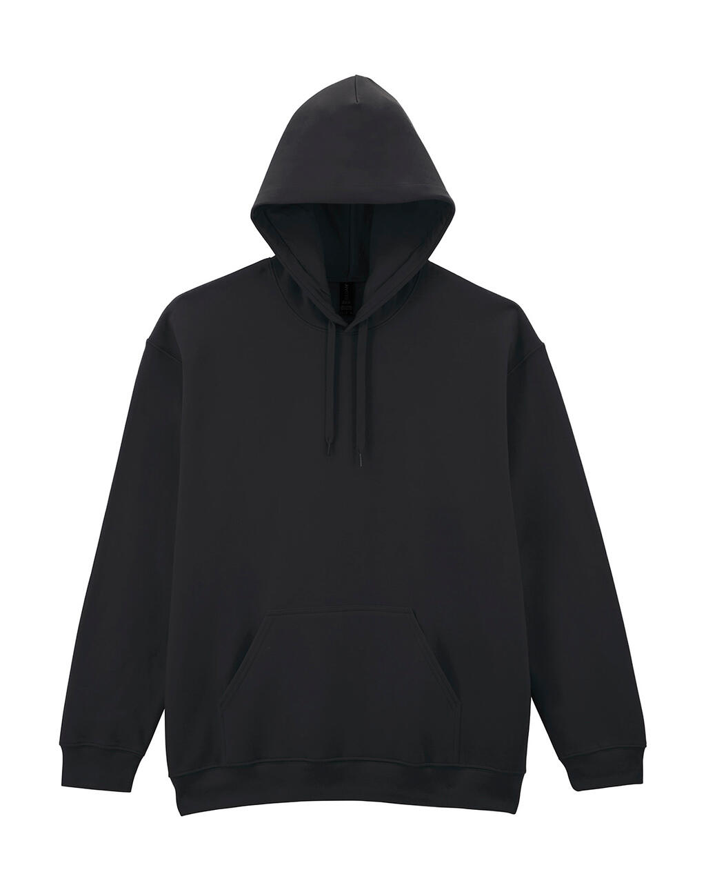 Moletom com Capuz Softstyle® de Peso Médio para Adultos - 36 - Preto