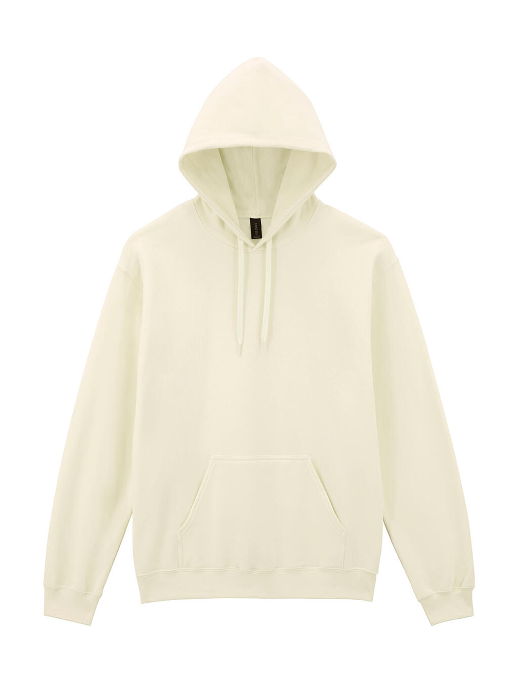 Moletom com Capuz Softstyle® de Peso Médio para Adultos - 4DG - Branco Sujo