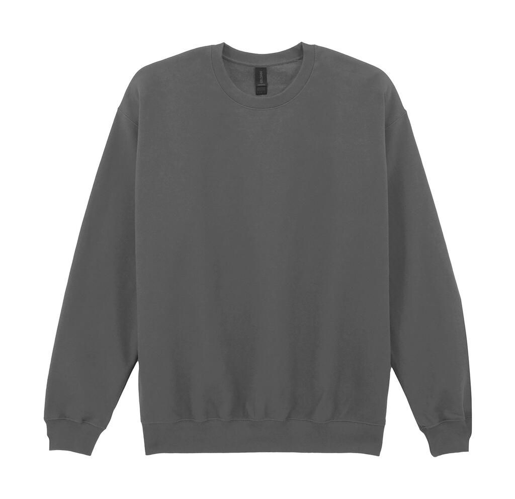 Moletom adulto de gola redonda em fleece de peso médio Softstyle® - 42 - Carvão