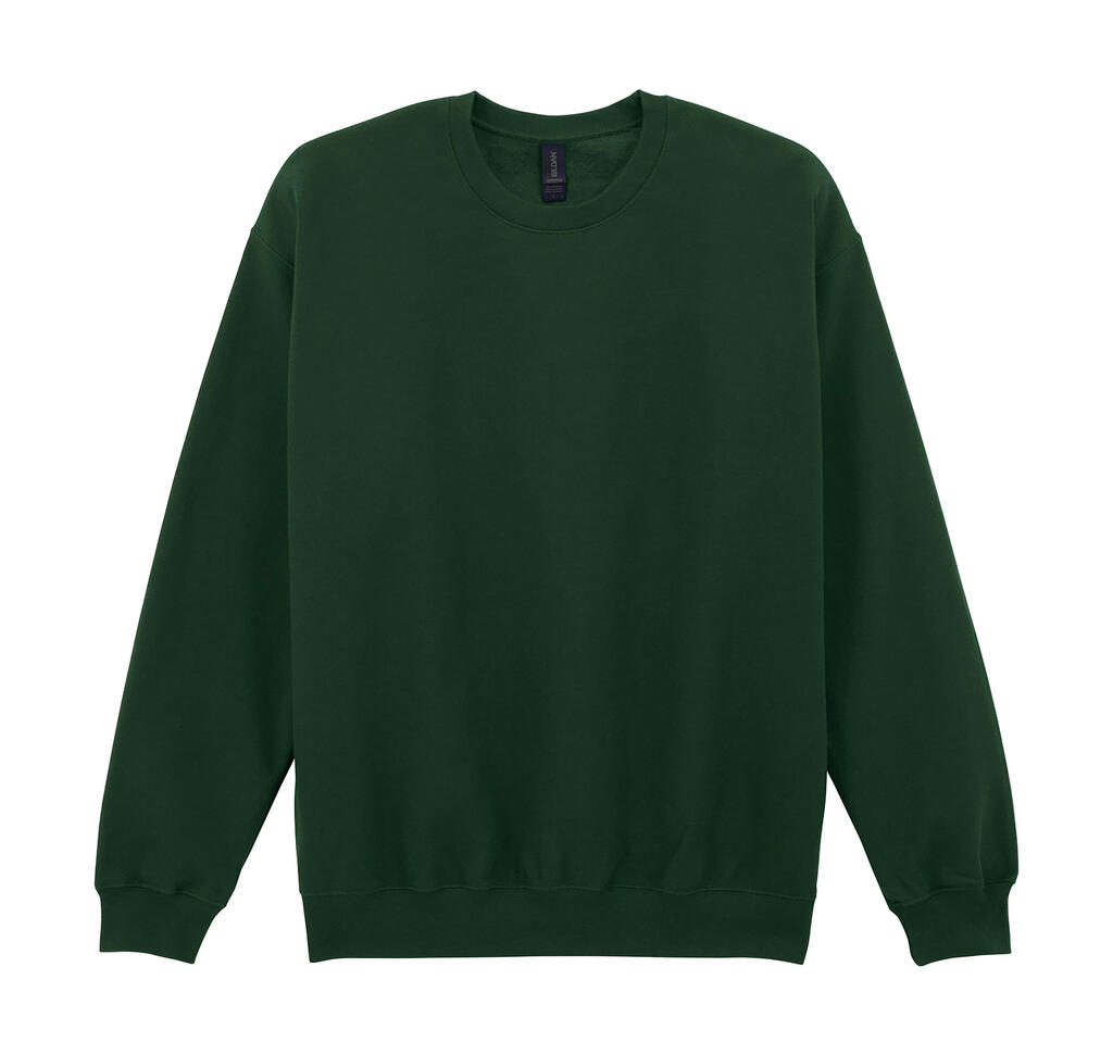 Moletom adulto de gola redonda em fleece de peso médio Softstyle® - 33 - Verde Floresta