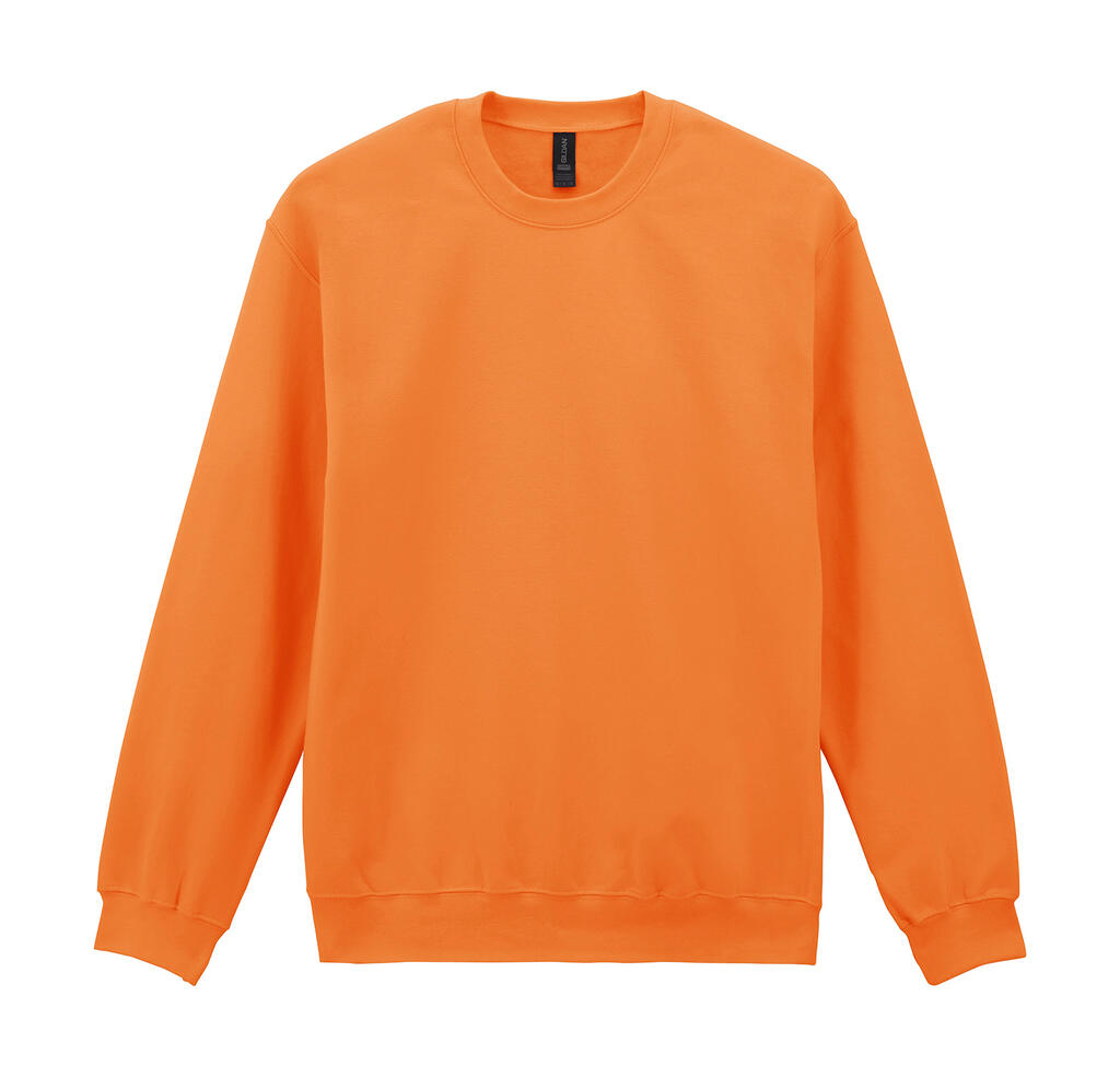 Moletom adulto de gola redonda em fleece de peso médio Softstyle® - 35 - Tangerina