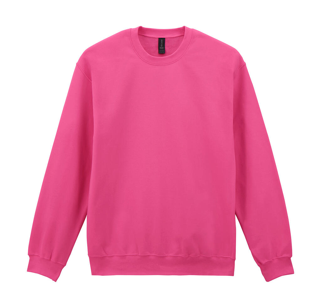 Moletom adulto de gola redonda em fleece de peso médio Softstyle® - D9G - Limonada Rosa