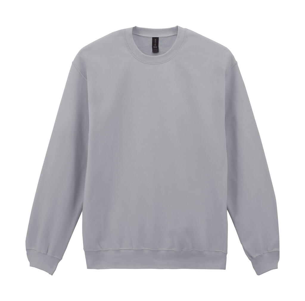 Moletom adulto de gola redonda em fleece de peso médio Softstyle® - 2G6 - Cimento