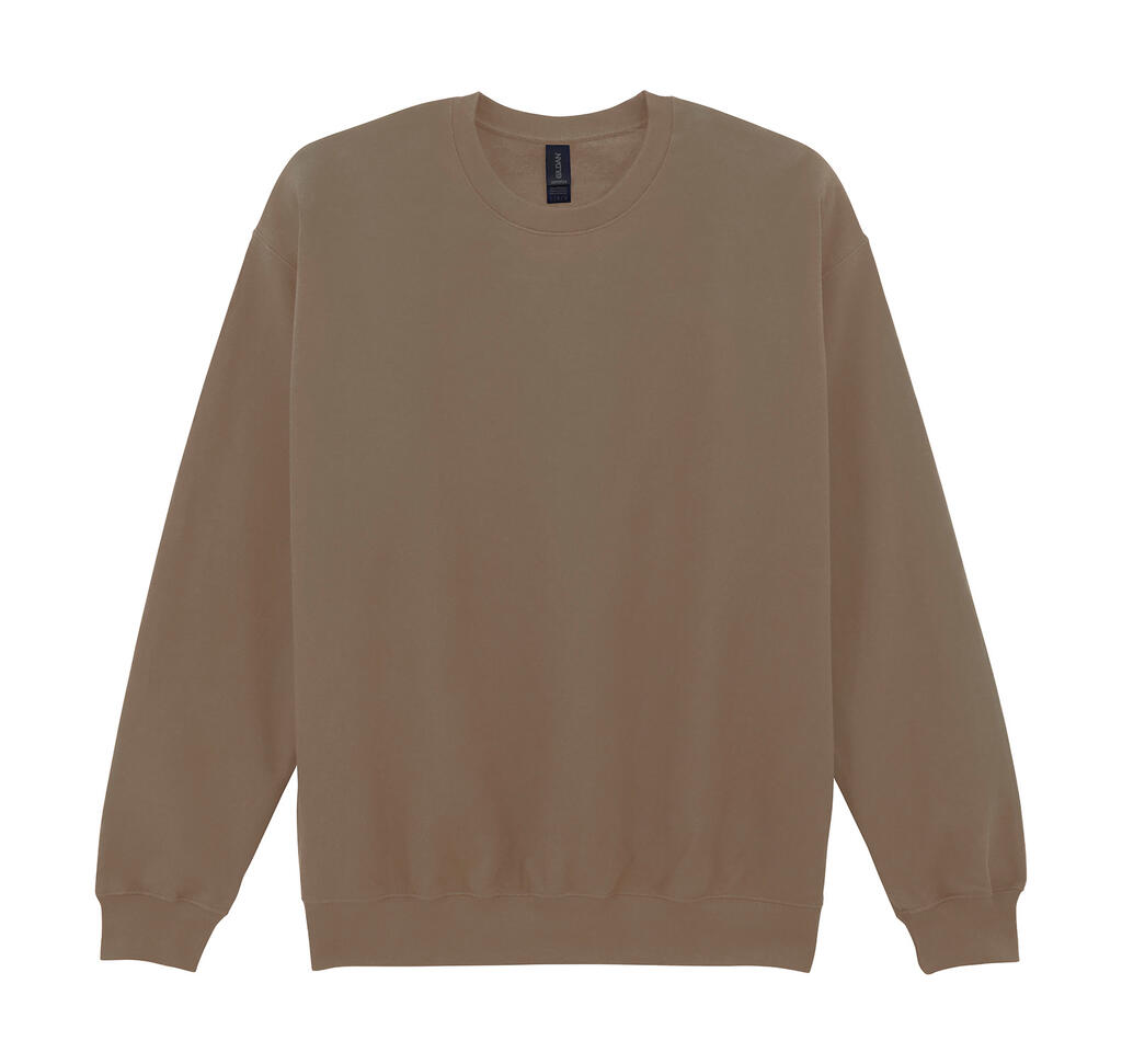 Moletom adulto de gola redonda em fleece de peso médio Softstyle® - 266 - Brown Savannah