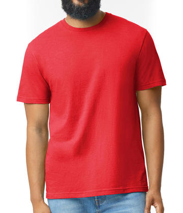 Camiseta Softstyle CVC para adultos - 2G7 - Névoa Vermelha