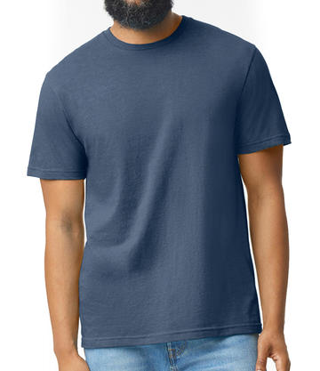 Camiseta Softstyle CVC para adultos - 3G3 - Navy Mist