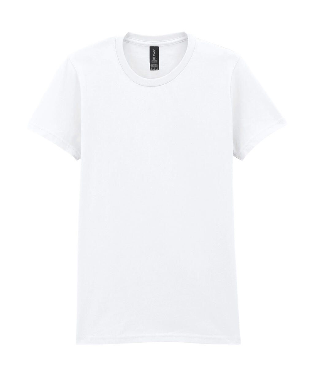 Camiseta feminina de peso médio Softstyle® - 30 - Branco
