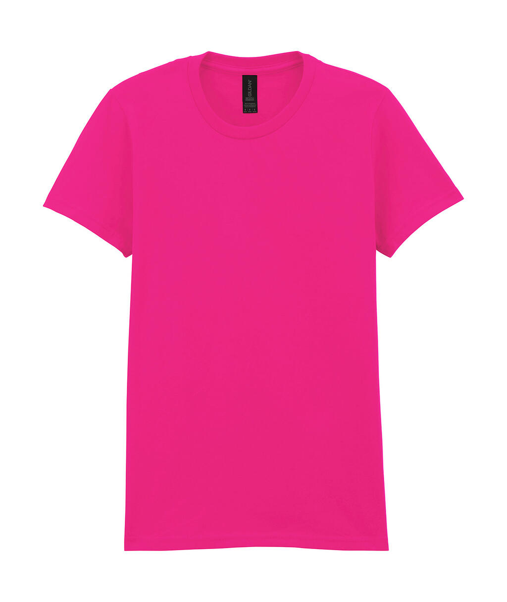 Camiseta feminina de peso médio Softstyle® - 10 - Helicônia