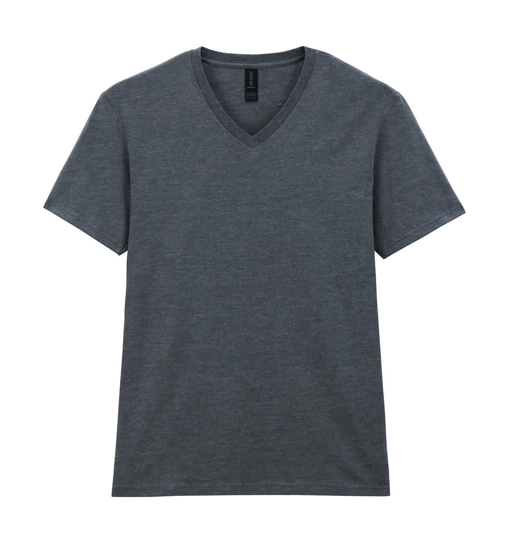 Camiseta com decote em V para adultos Softstyle® - 108 - Urze Escura