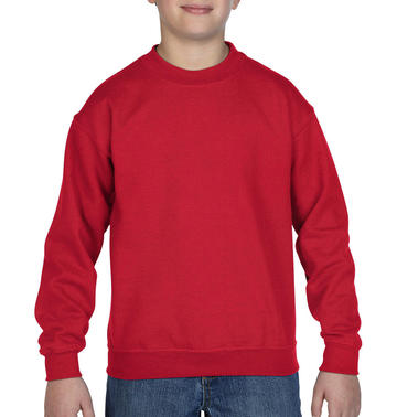 Moletom Heavy Blend™ Juvenil com Gola Redonda - 40 - Vermelho