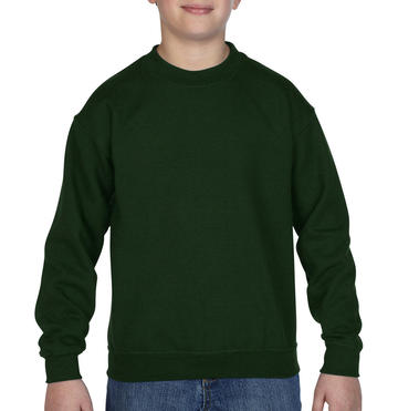 Moletom Heavy Blend™ Juvenil com Gola Redonda - 33 - Verde Floresta