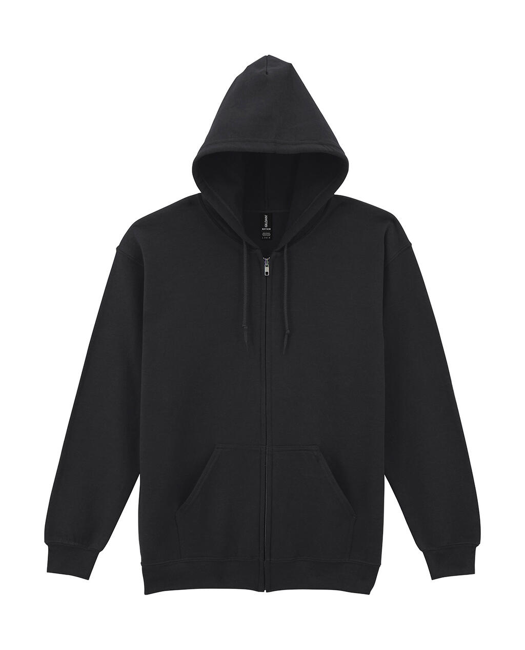 Moletom com capuz e zíper frontal Heavy Blend™ para adultos - 36 - Preto