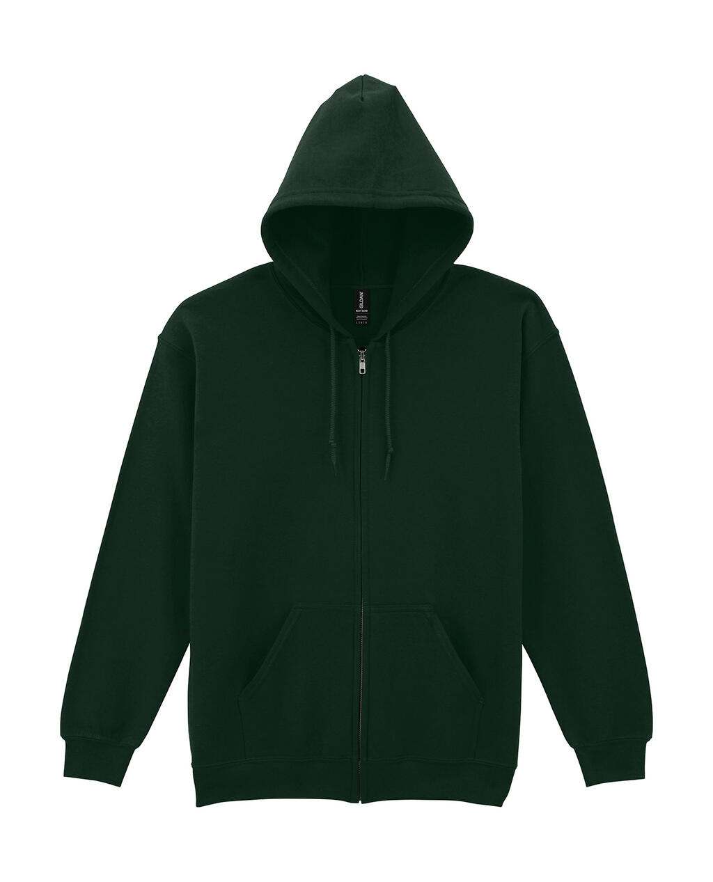 Moletom com capuz e zíper frontal Heavy Blend™ para adultos - 33 - Verde Floresta