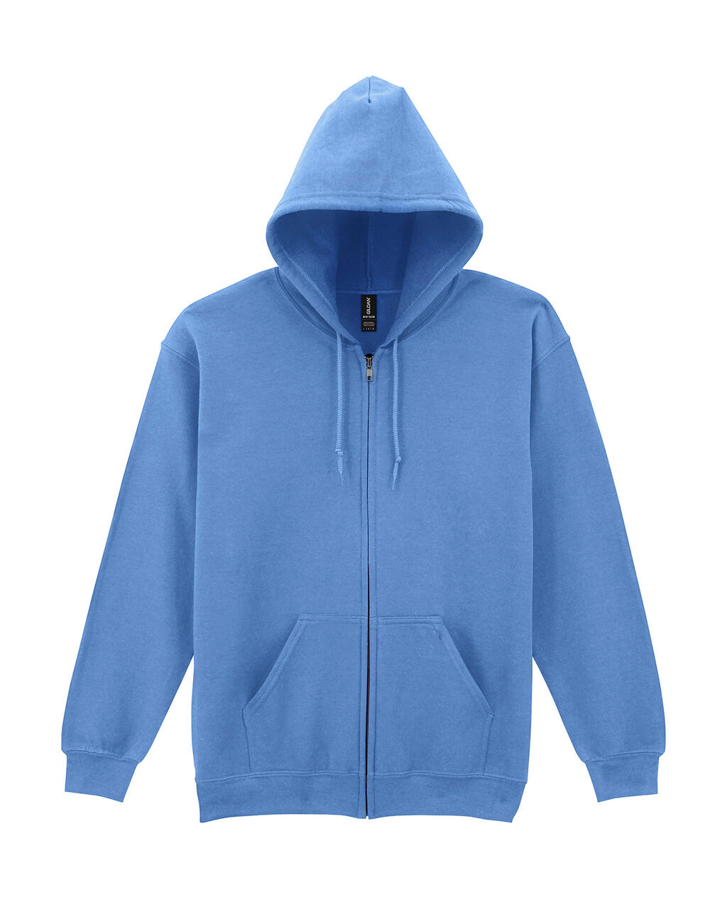 Moletom com capuz e zíper frontal Heavy Blend™ para adultos - 109 - Azul Carolina