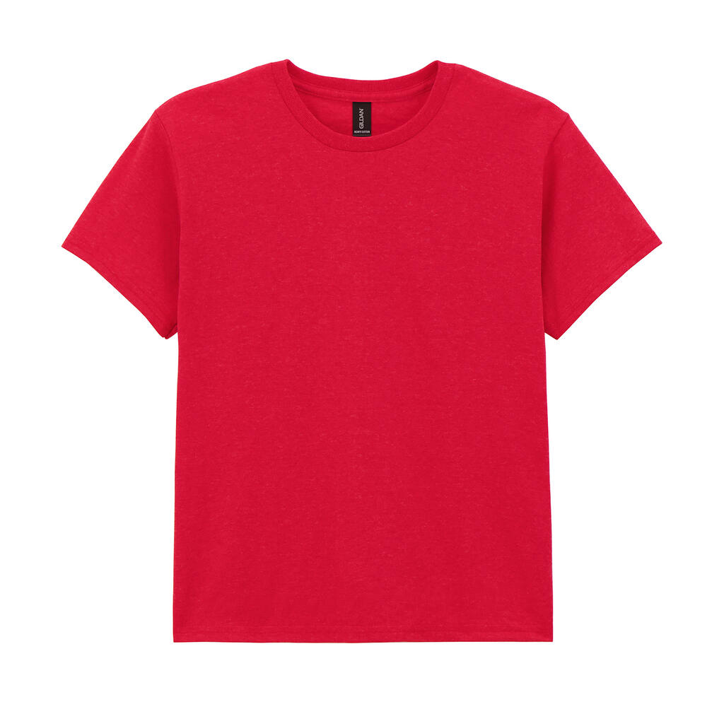 Camiseta infantil Heavy Cotton™ - 40 - Vermelho